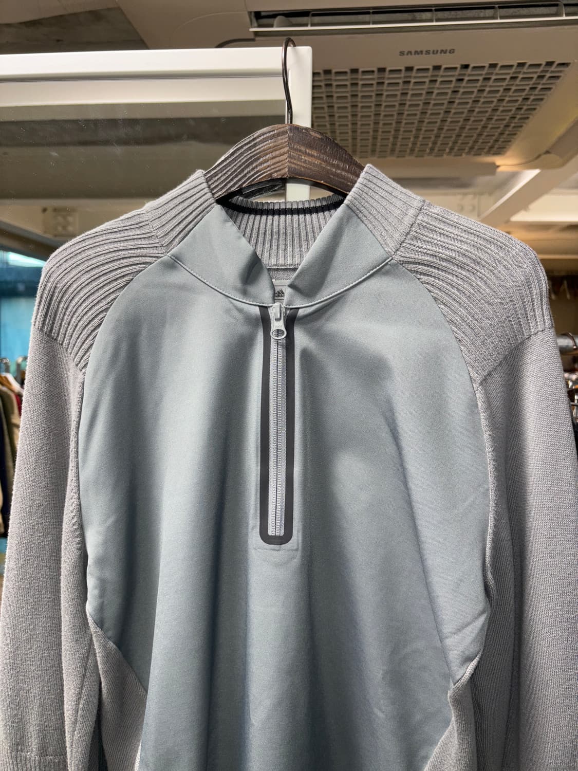 아디다스 테크 하프집업 니트 상품이미지5