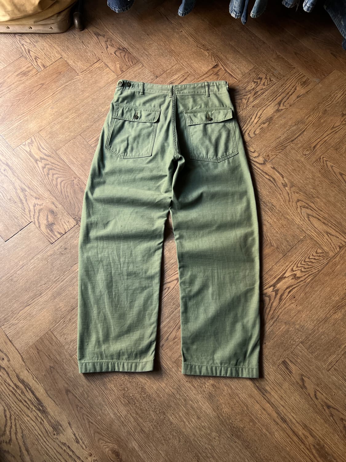 [2]Orslow 오어슬로우 U.S ARMY 레귤러 퍼티그팬츠 상품이미지2