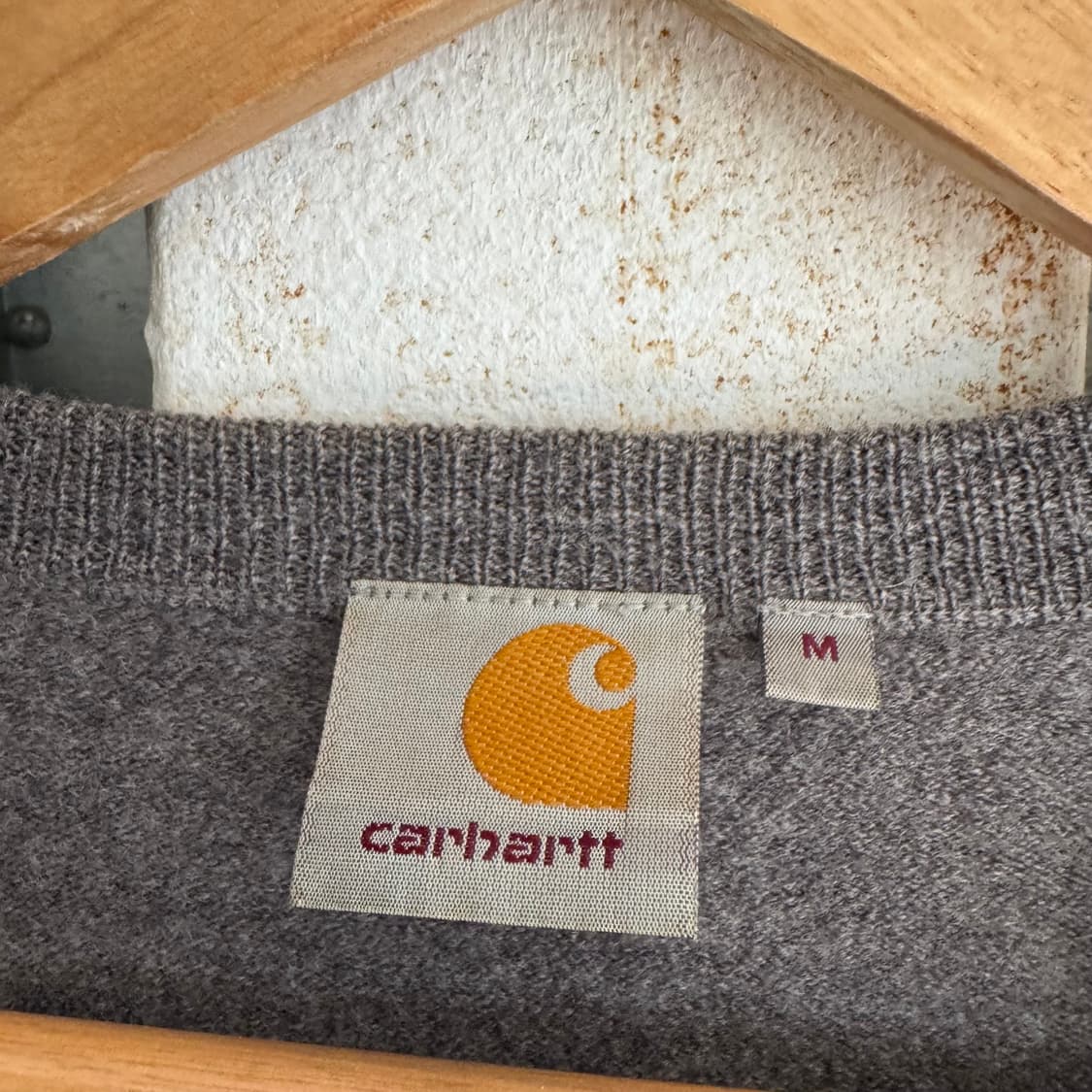 칼하트 플레이오프 로고 메리노 울 가디건 상품이미지9
