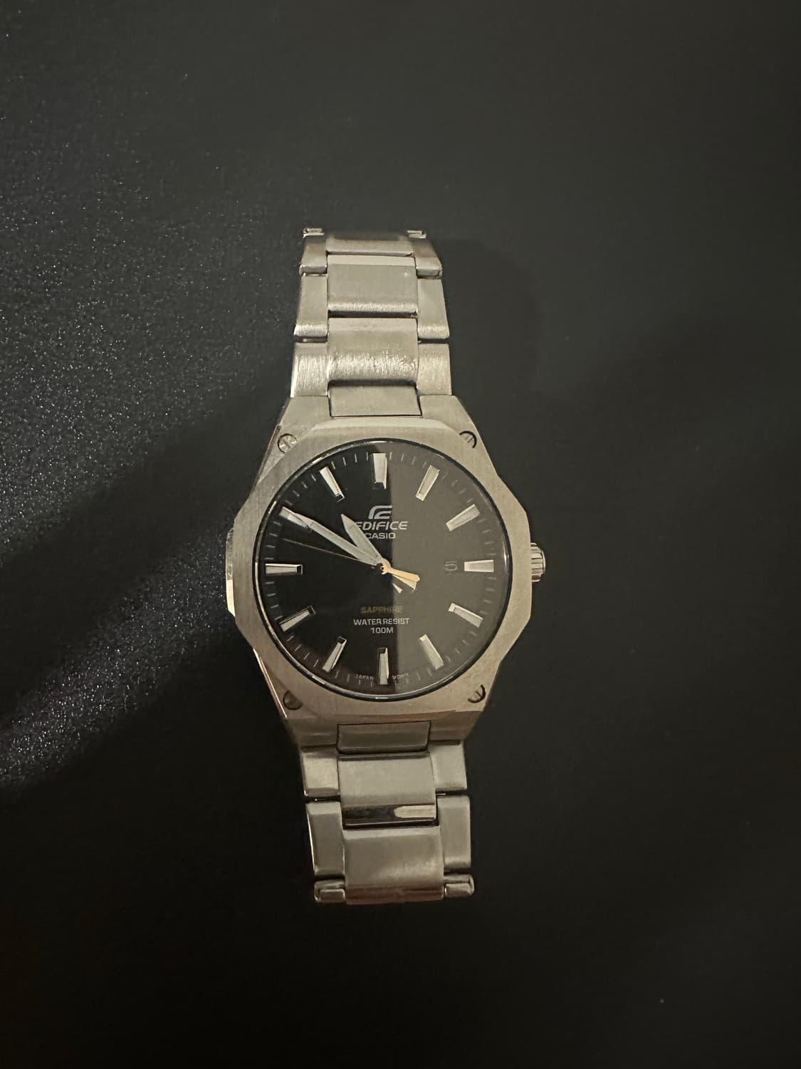 카시오 에알호크 흑판 에디피스 EFR-S108D 남성 시계 상품이미지1