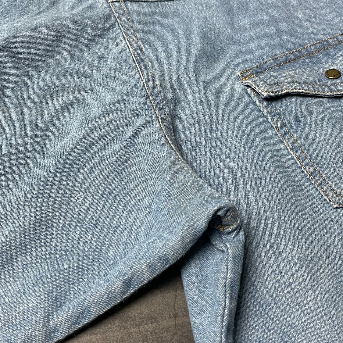 DICKIES 디키즈 빈티지 코튼 웨스턴 데님 셔츠 A00864 상품이미지5