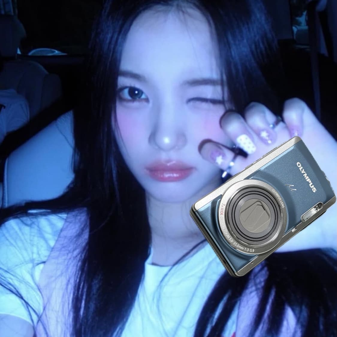 하투하 디카 올림푸스 뮤 7040 레어 블루 작례 o 상품이미지1