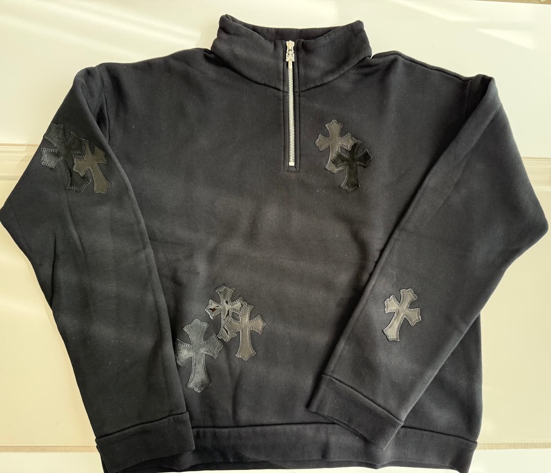 크롬하츠 크로스패치 하프집업 상품이미지1