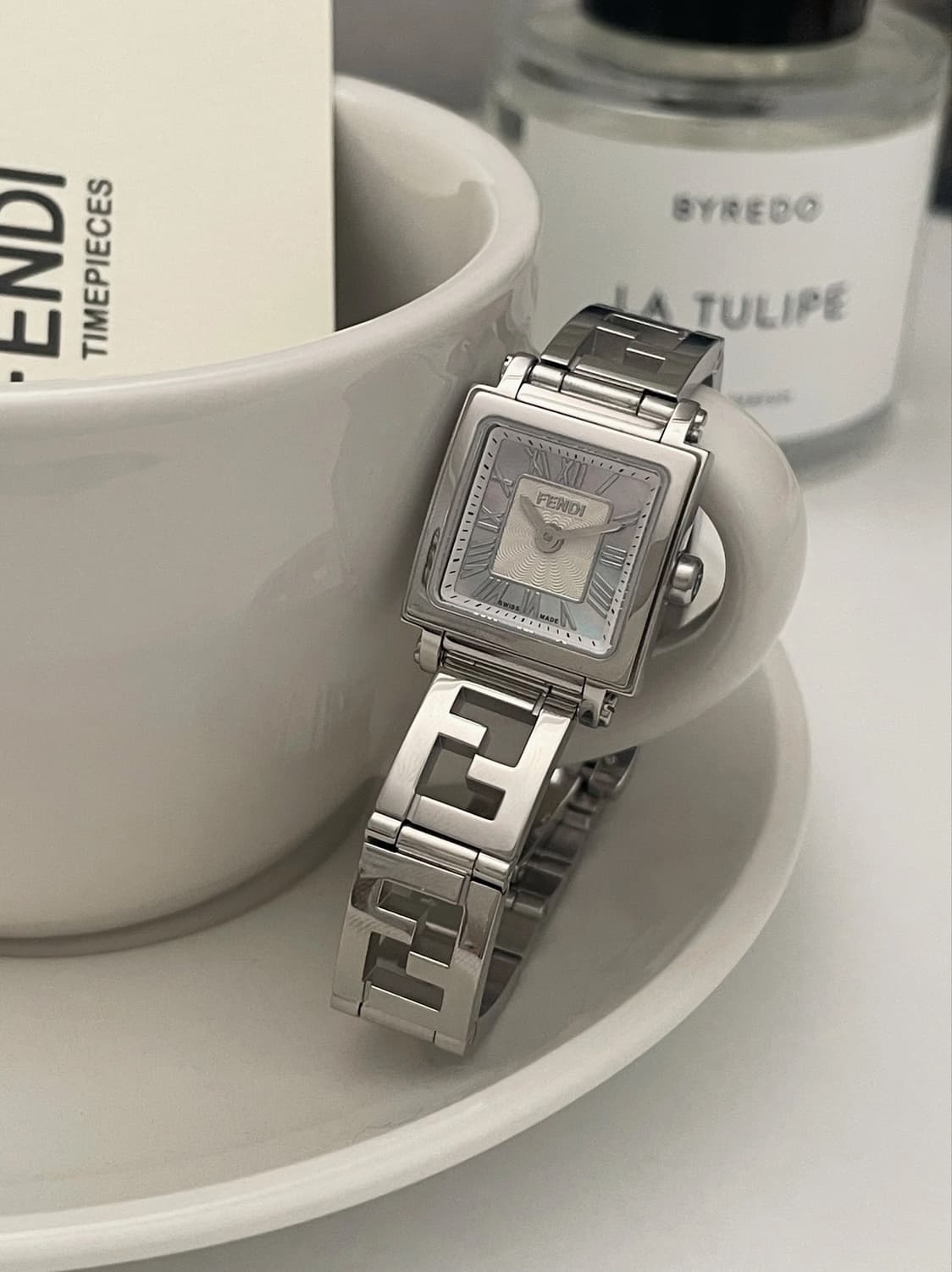 FENDI New quadro watch / 펜디 뉴콰드로 시계 상품이미지3