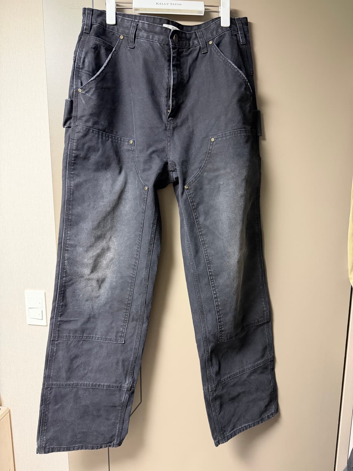 M) ETCE DOUBLE KNEE CARPENTER PANTS 상품이미지1