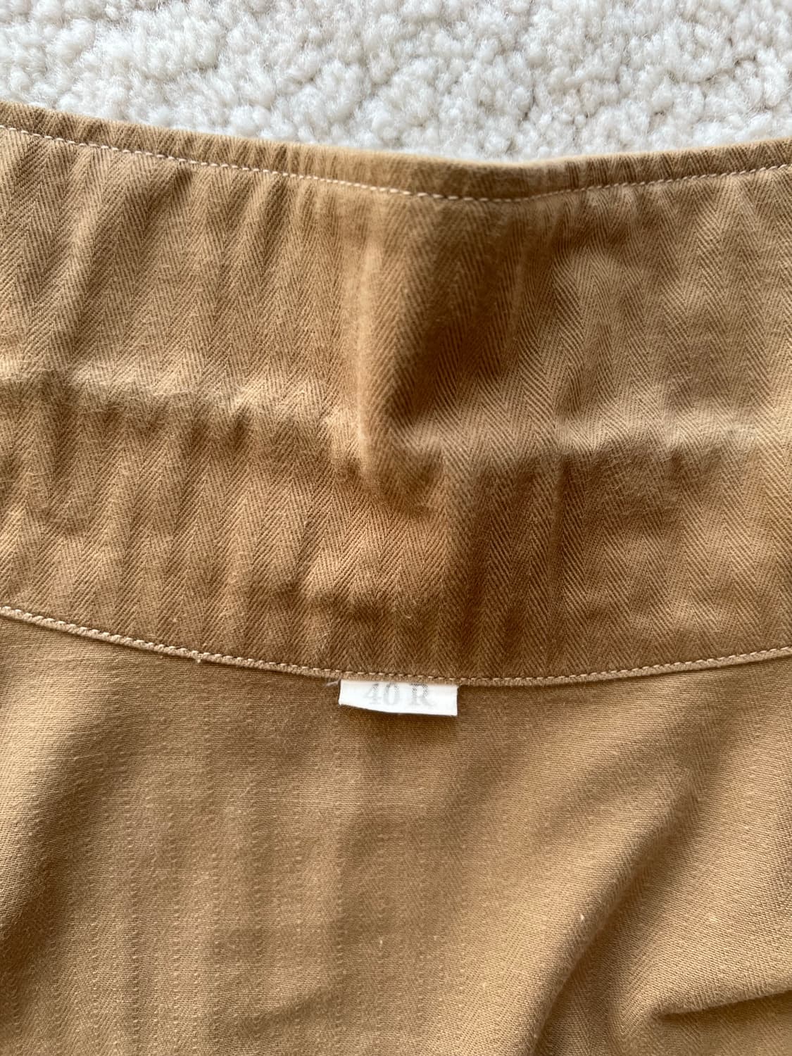 페로우즈 헤링본 셔츠 40사이즈 상품이미지7