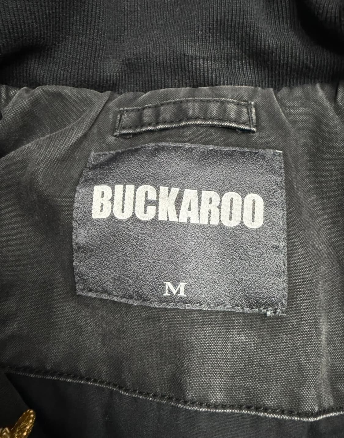 버커루(BUCKAROO) 블랙 워싱 자켓 상품이미지3