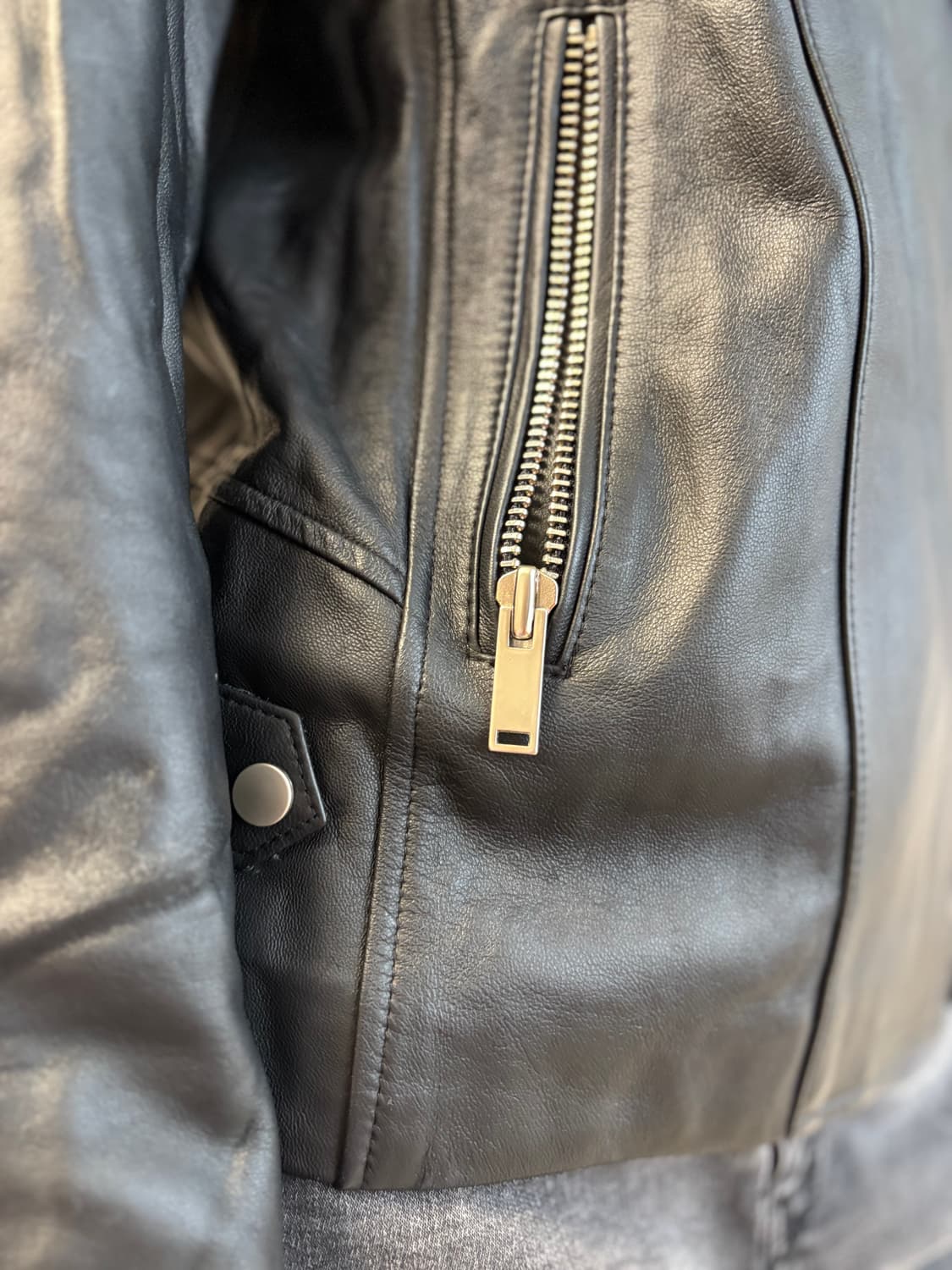 지고트 가죽자켓 s~m사이즈 상품이미지6