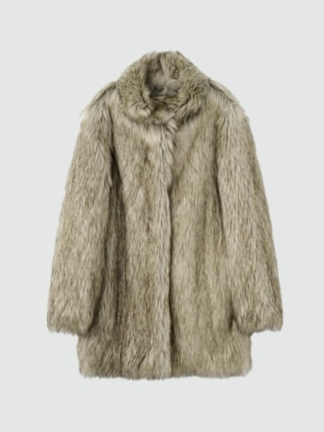 STUDIOTABLE LONG HAIR FUR COAT 상품이미지2