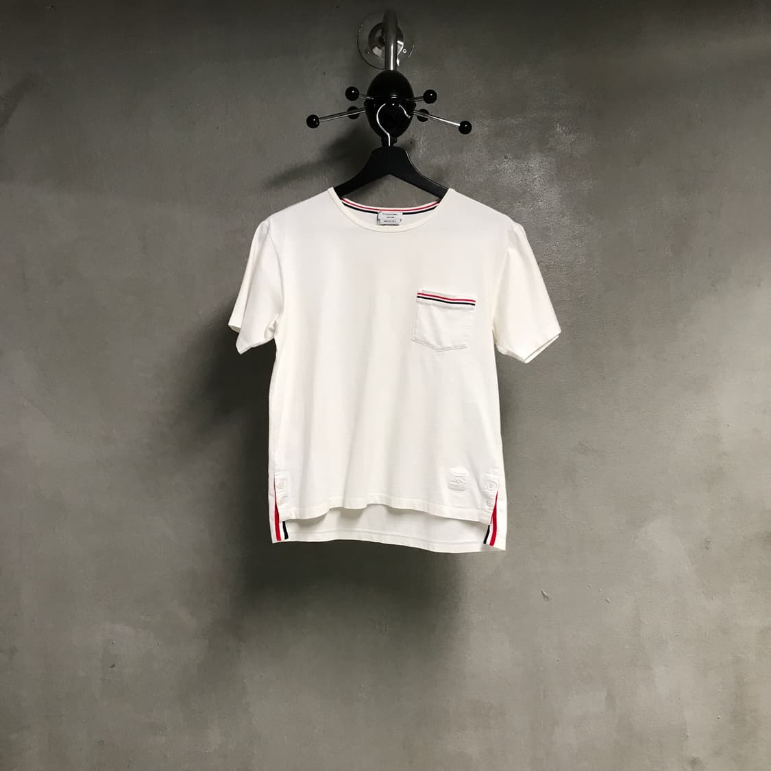 톰브라운 화이트 반팔 티셔츠 1(W) 상품이미지1