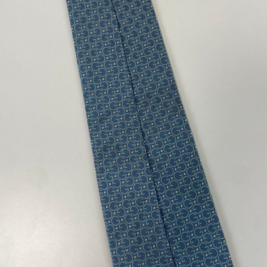 구찌(GUCCI)  G모노그램  명품 정품 넥타이 8.2cm 상품이미지9