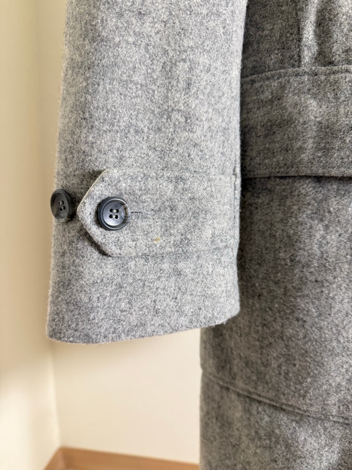 Engineered Garments 울 코트 그레이 S (Made in  상품이미지2