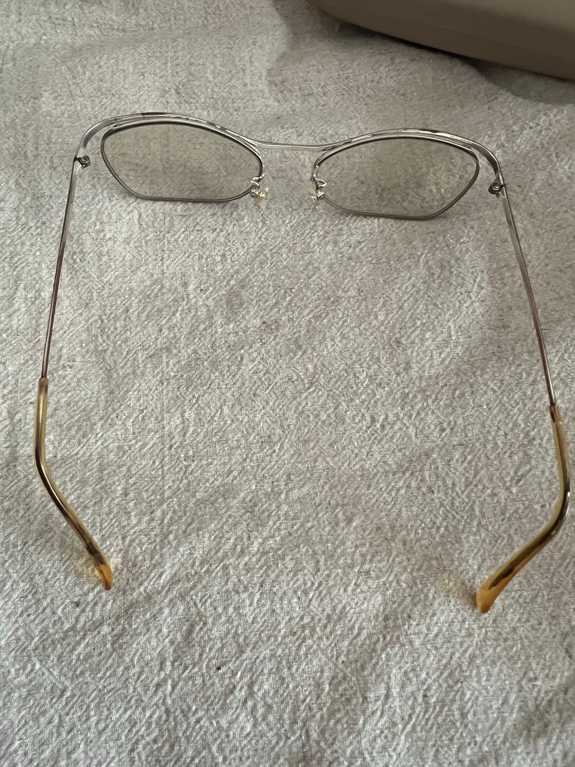 하쿠산메가네 백산안경 반무테 안경 상품이미지6