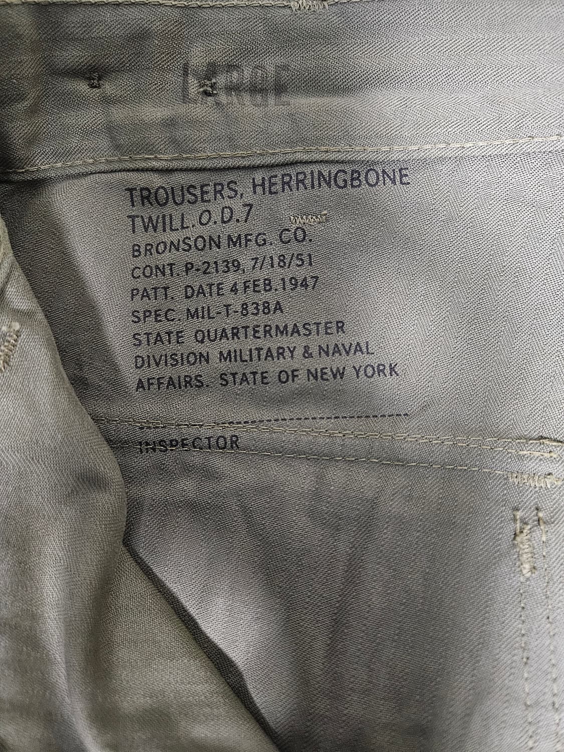 브론슨 OG-107 838A 퍼티그팬츠 상품이미지2