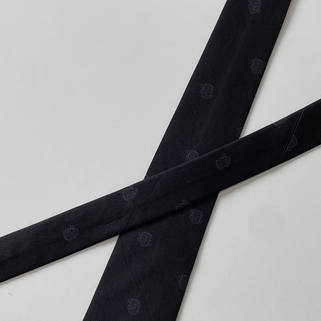 신형라벨 지방시 정품 명품블랙 넥타이 (GIVENCHY)8.6cm 상품이미지3