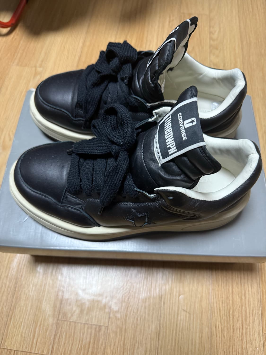 컨버스 다크쉐도우 로우 블랙 290 상품이미지3