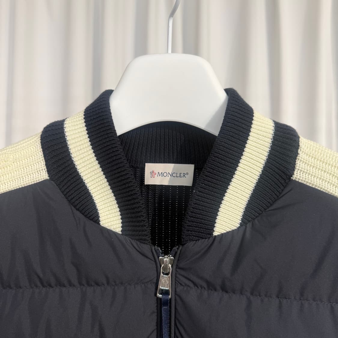 (XL) 몽클레어 트리콧 울 니트 패딩 상품이미지4