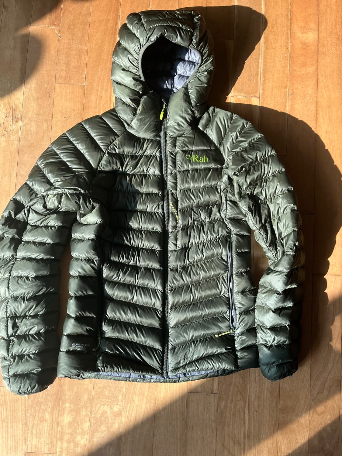 rab 랩 아르곤 후디 패딩 아미 army s 상품이미지1