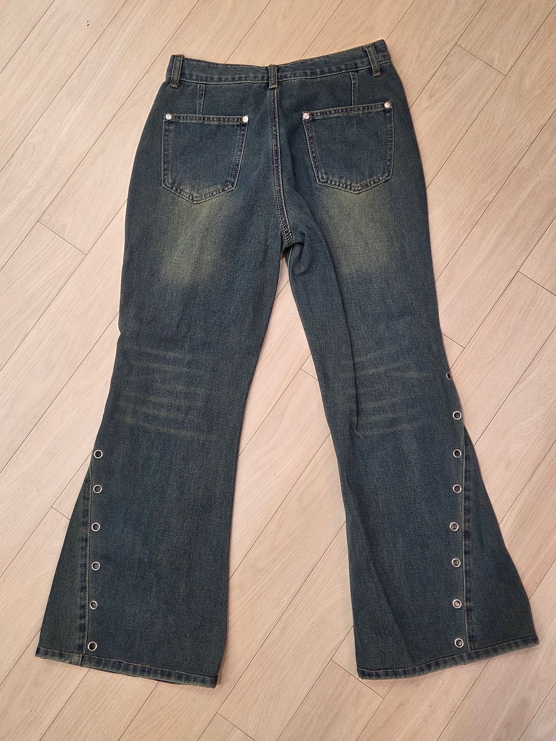 낫포너드 아일렛 데님 부츠컷 팬츠 상품이미지3