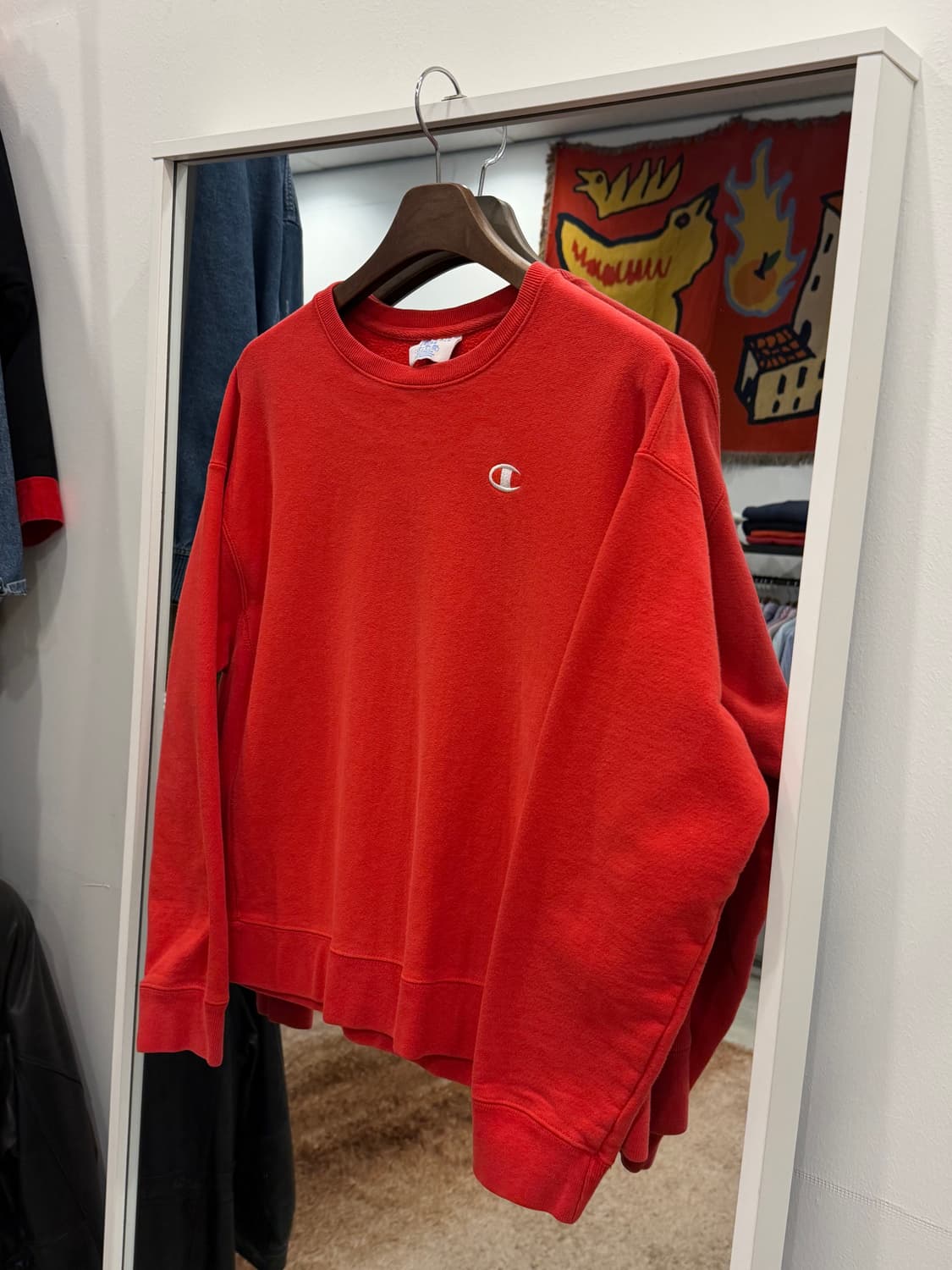 Champion 챔피온 리버스위브 페이딩 스웻 셔츠 상품이미지1