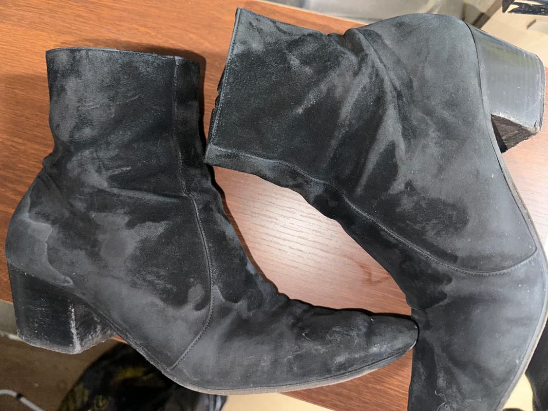 (43) 생로랑 23 스웨이드 앵클부츠 상품이미지4