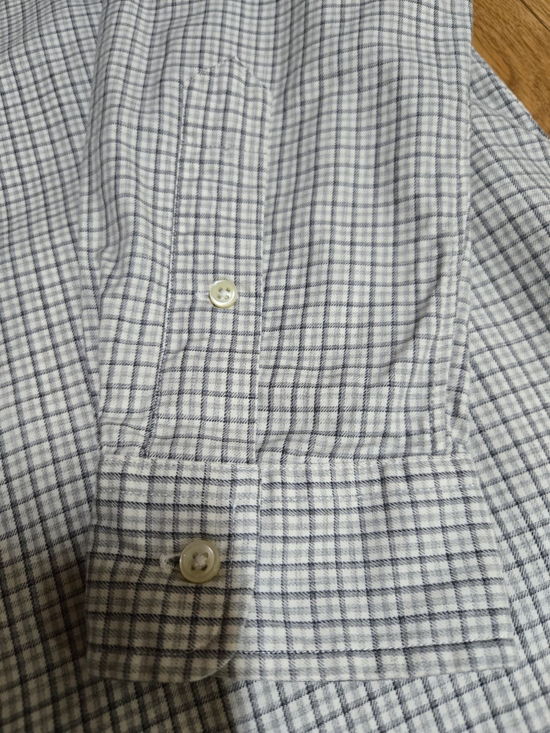 폴로 랄프로렌 남성 커스텀핏 체크 셔츠(L사이즈) 상품이미지5