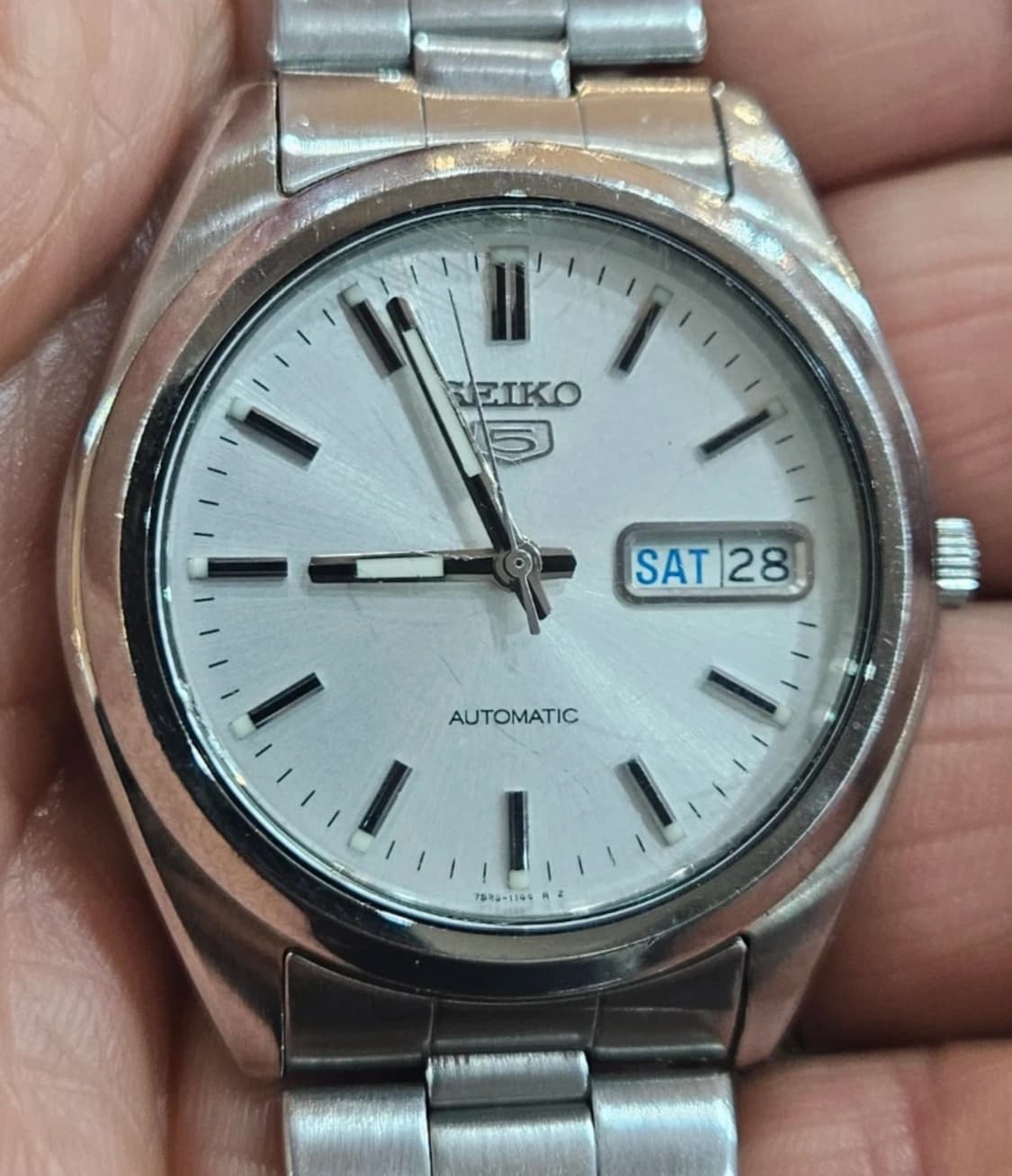 세이코 5 오토메틱 7S26-0440 데이 데이트 시계 상품이미지1