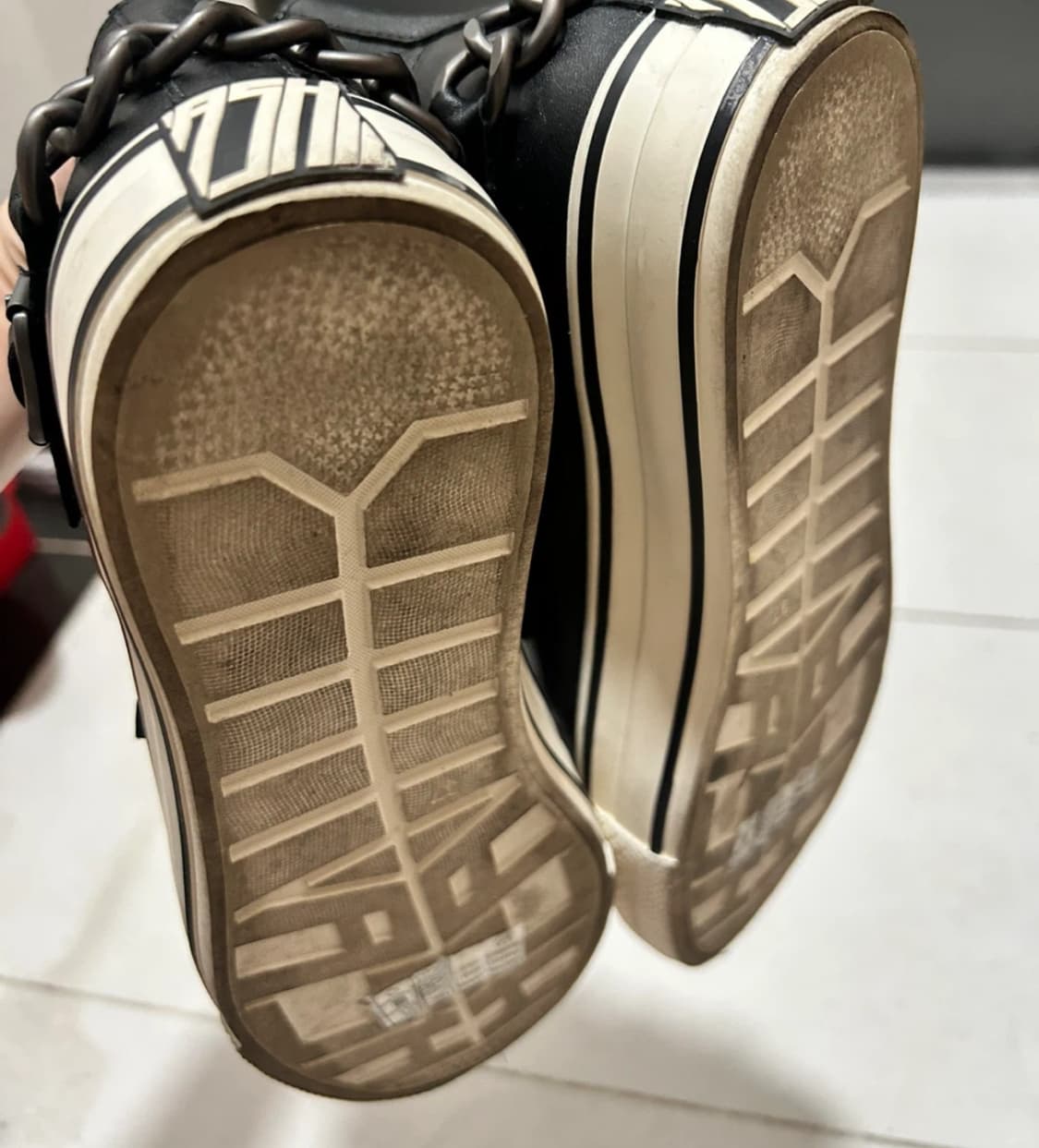 Ash 아쉬 체인 하이탑 스니커즈 37 상품이미지6