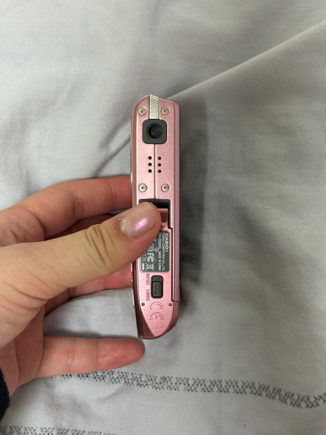 조이디카 카시오 Z2000 딸기우유 핑크 디카 빈티지 디지털 카메라 상품이미지3