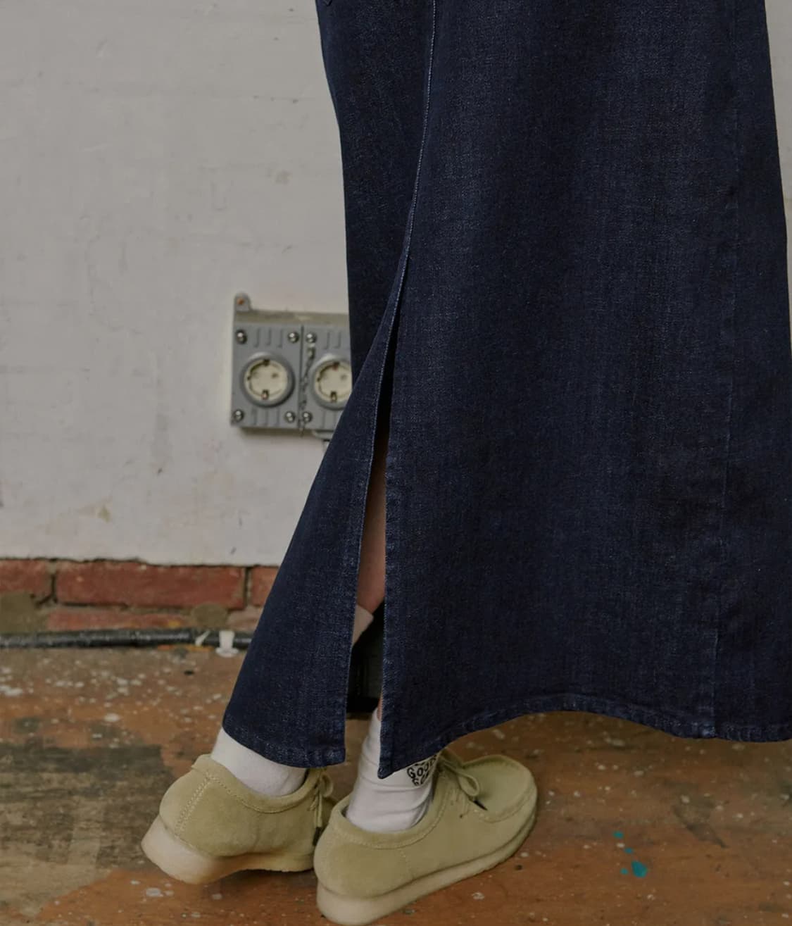 맥우드건 데님 롱 스커트  상품이미지4