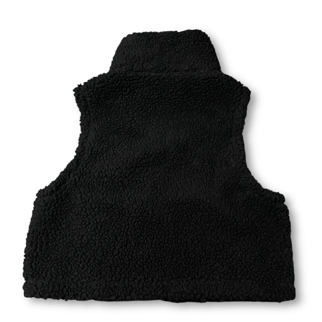 나이키 키즈 블랙 더블 스우시 뽀글이 베스트 XS 상품이미지3