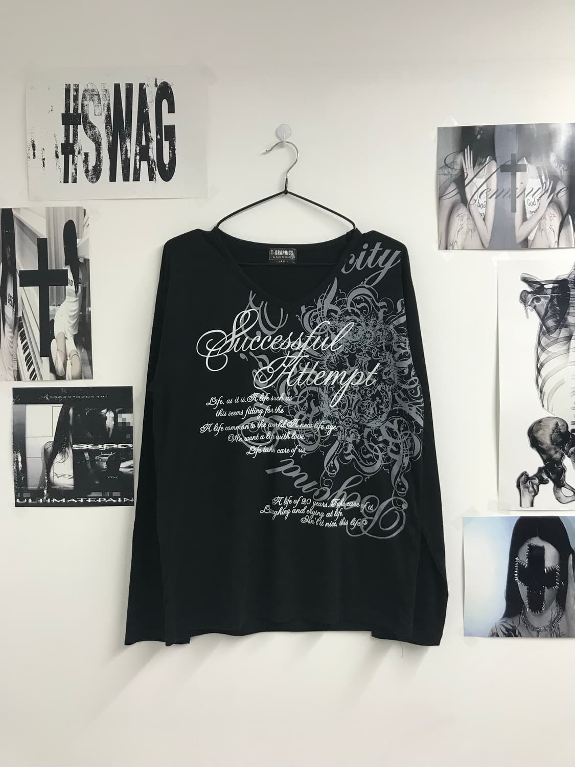 00s mood printing longsleeve 상품이미지1