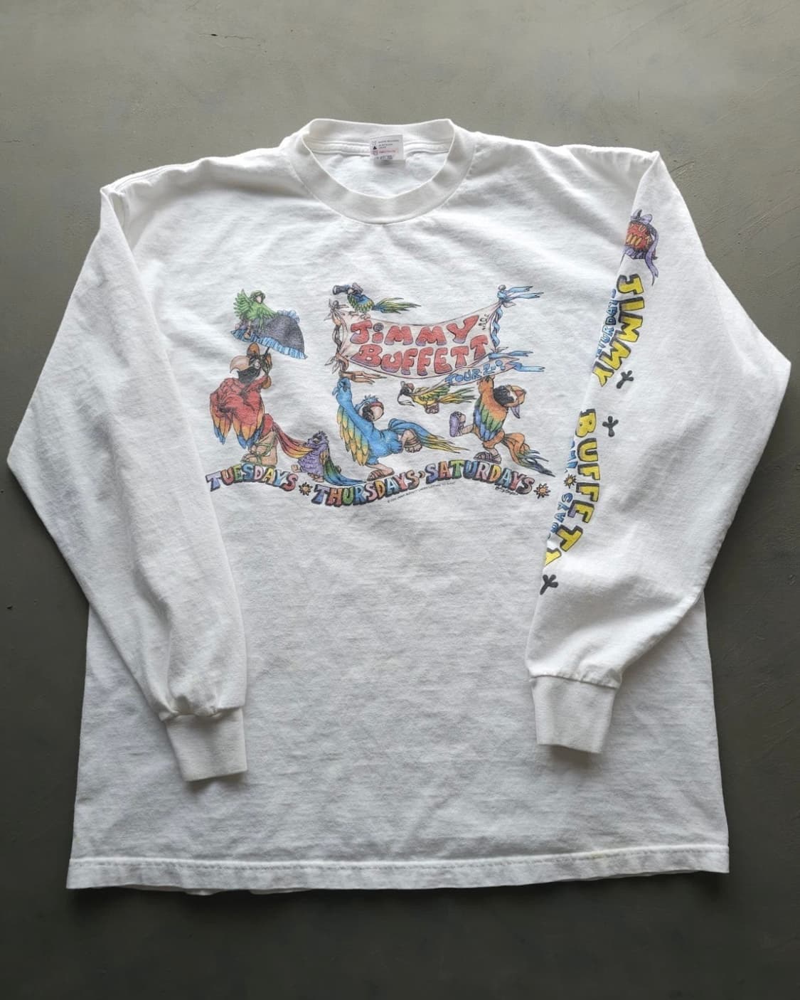 90s jimmy buffet long sleeve 상품이미지1