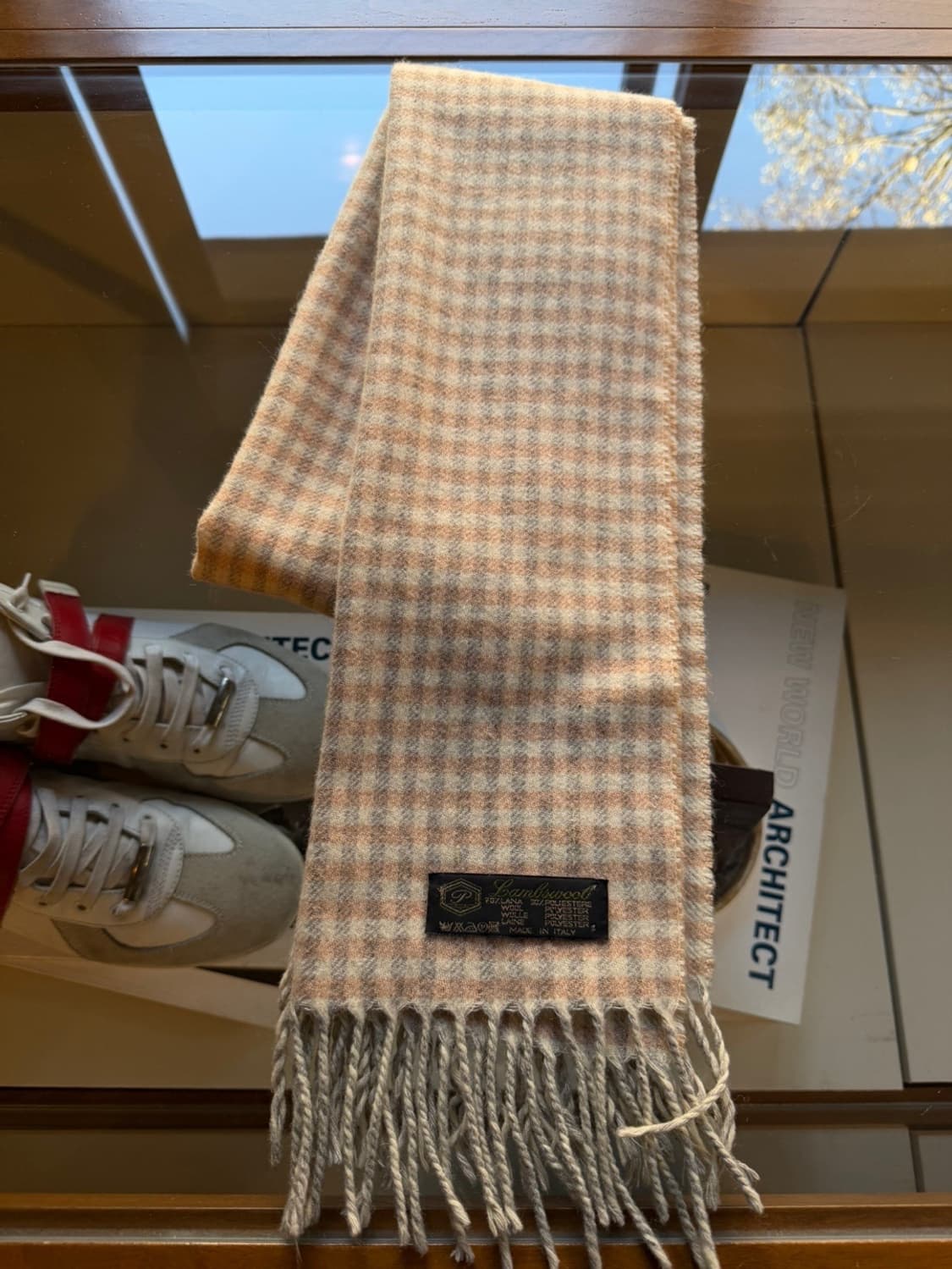 이태리 메이드 램스울 머플러 상품이미지1