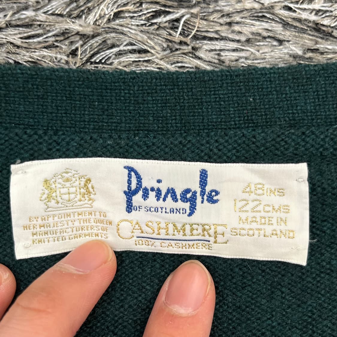 프링글오브스코틀랜드 캐시미어 가디건 (100-105) 상품이미지3