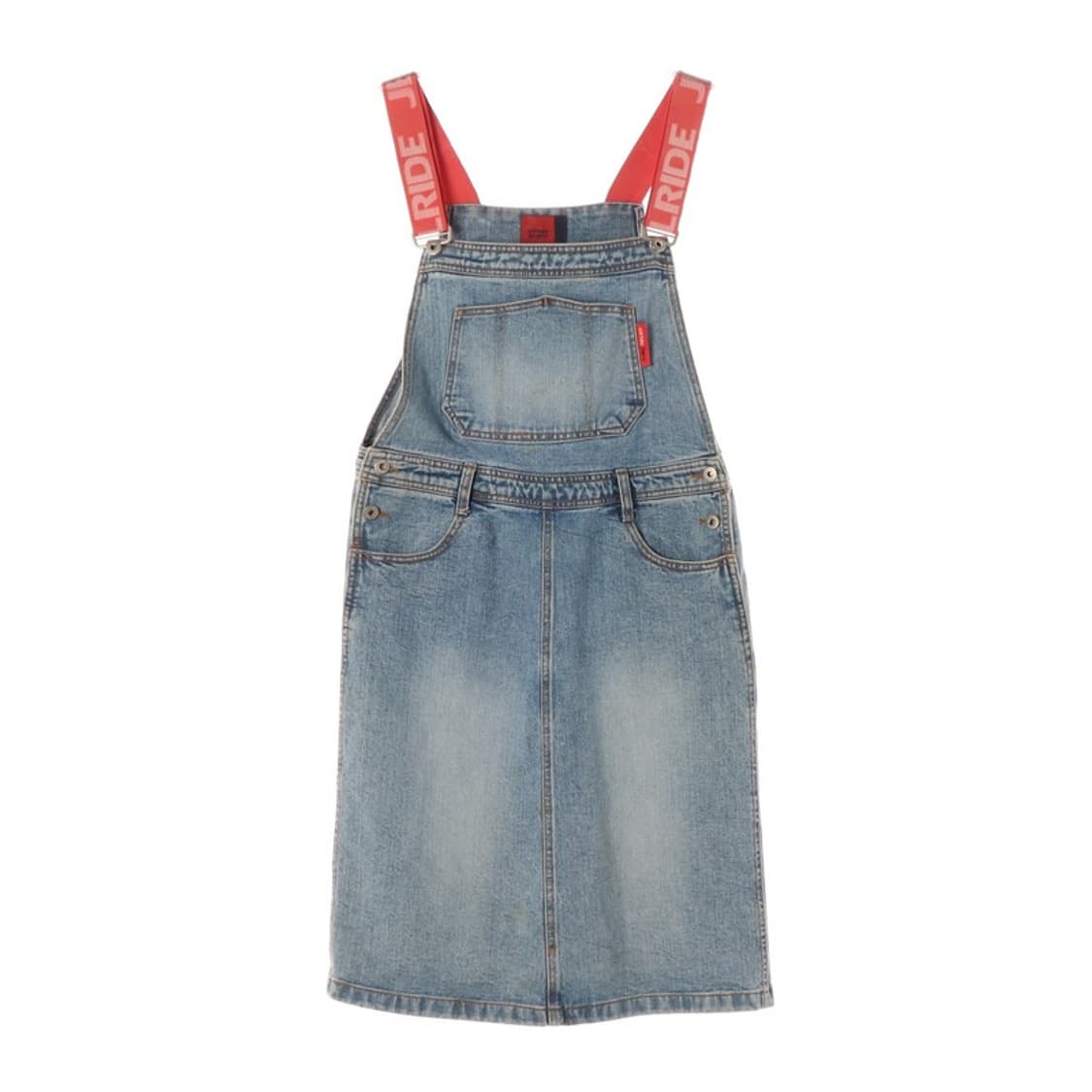 CLRIDE JEANS 멜빵 데님 스커트 M 상품이미지1