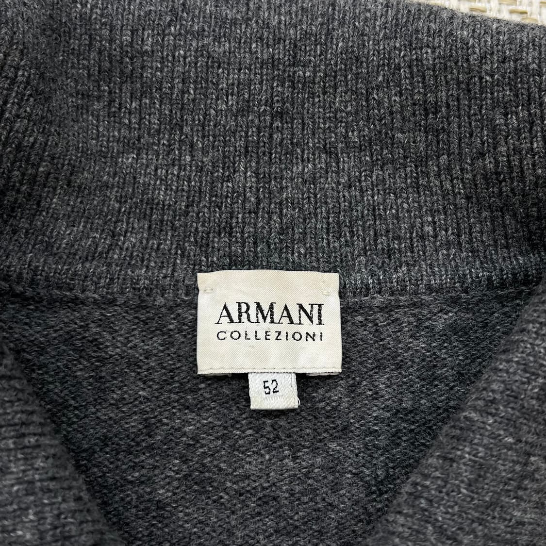 아르마니 꼴레지오니 카라 니트 r2559 상품이미지6