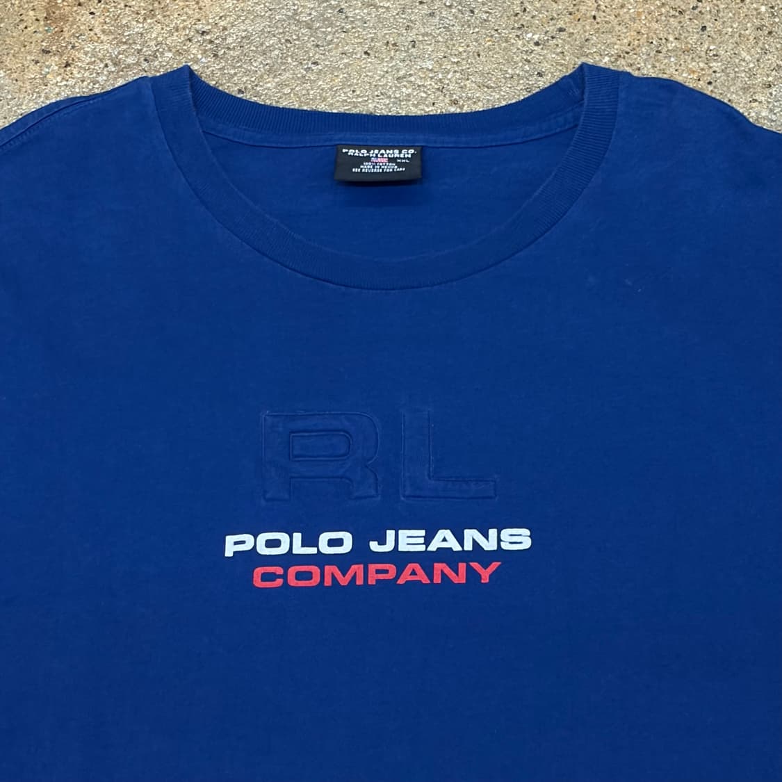 새상품급 90s 미국 빈티지 폴로랄프로렌 폴로진 롱슬리브 긴팔티  상품이미지4