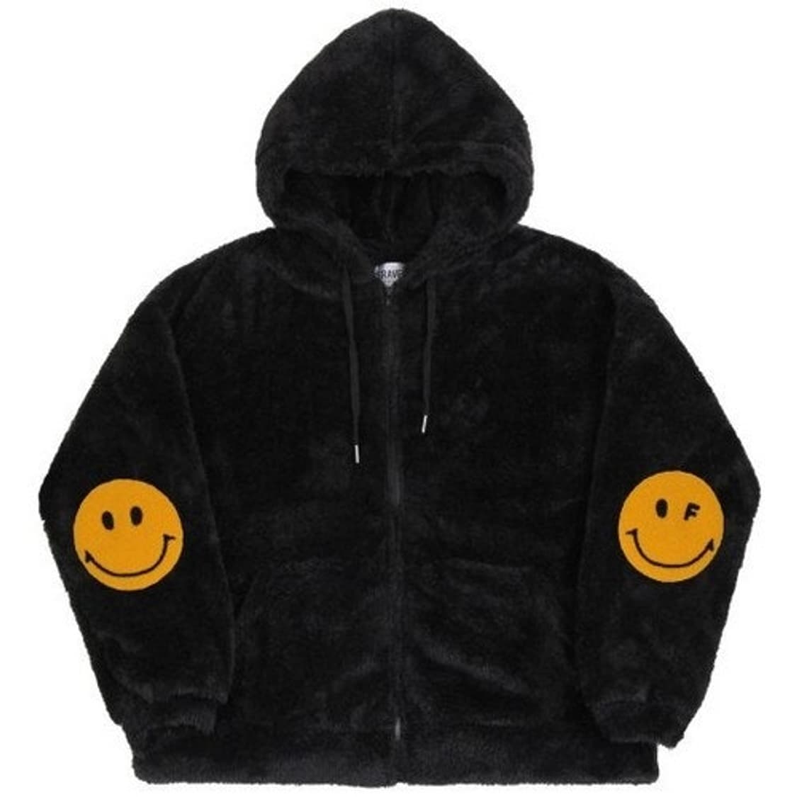그레이버 스마일 뽀글이 후드집업 상품이미지6