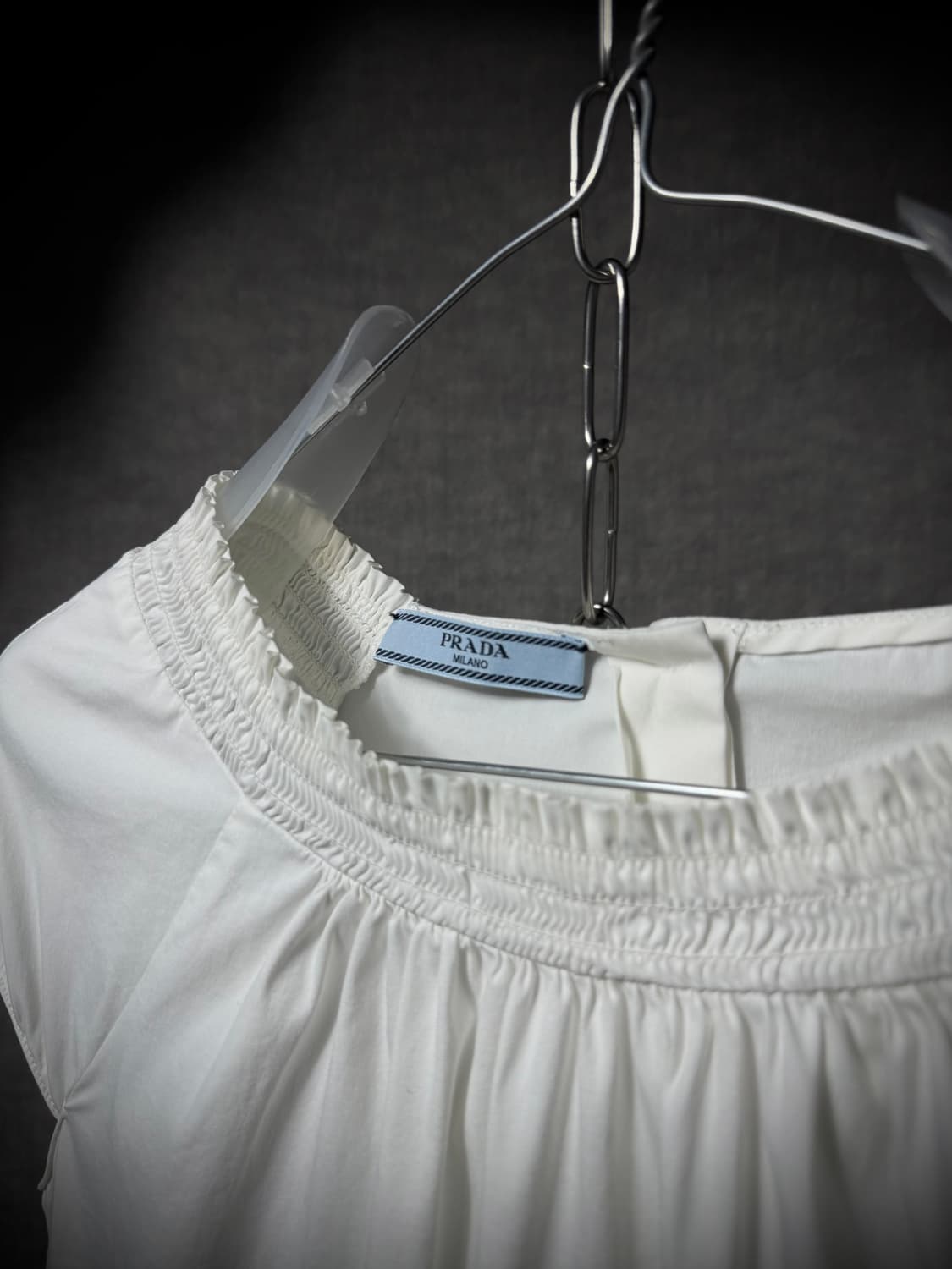 Prada 15SS Shirred Back Button Blouse   상품이미지4