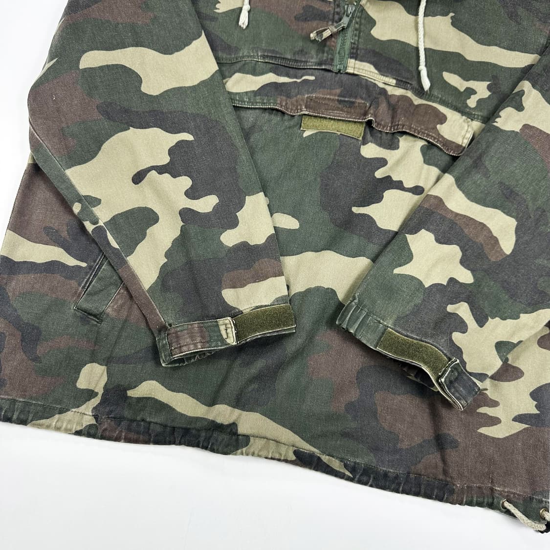 VTG 빈티지 재팬 카모 반집업 후디 자켓 (L) 상품이미지3