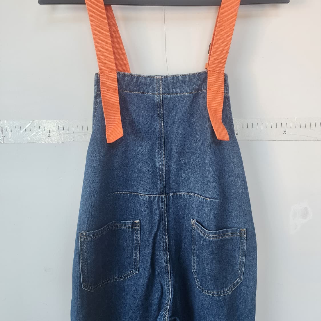 오렌지끈 데님 점프수트 상품이미지7