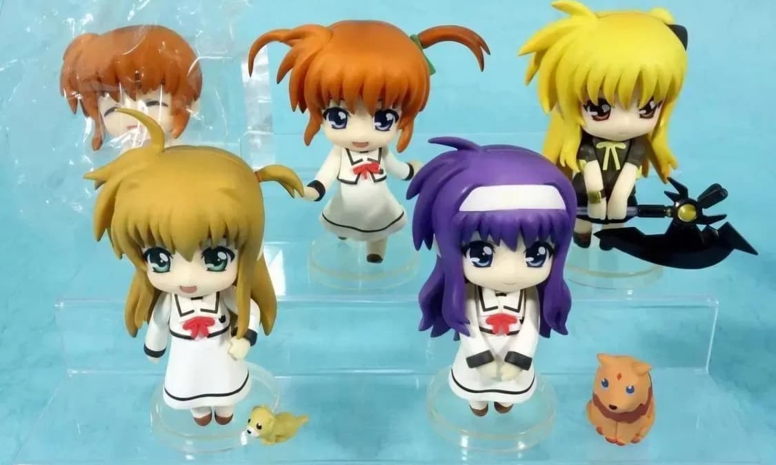 넨도로이드 푸치 마법소녀  리리컬  나노하  11종세트  미사용 상품이미지2