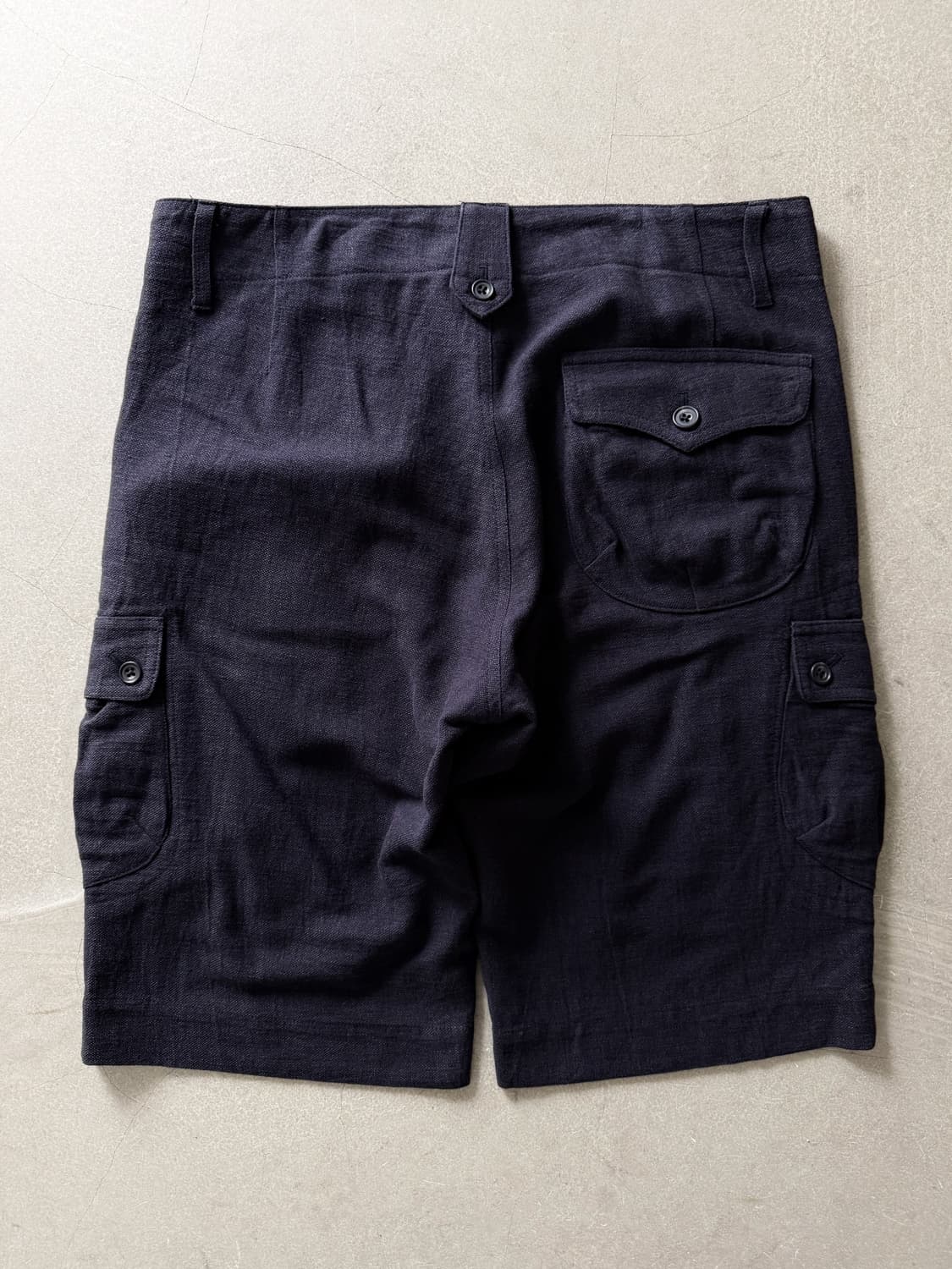 Beams Utility Cargo Linen Shorts 상품이미지2