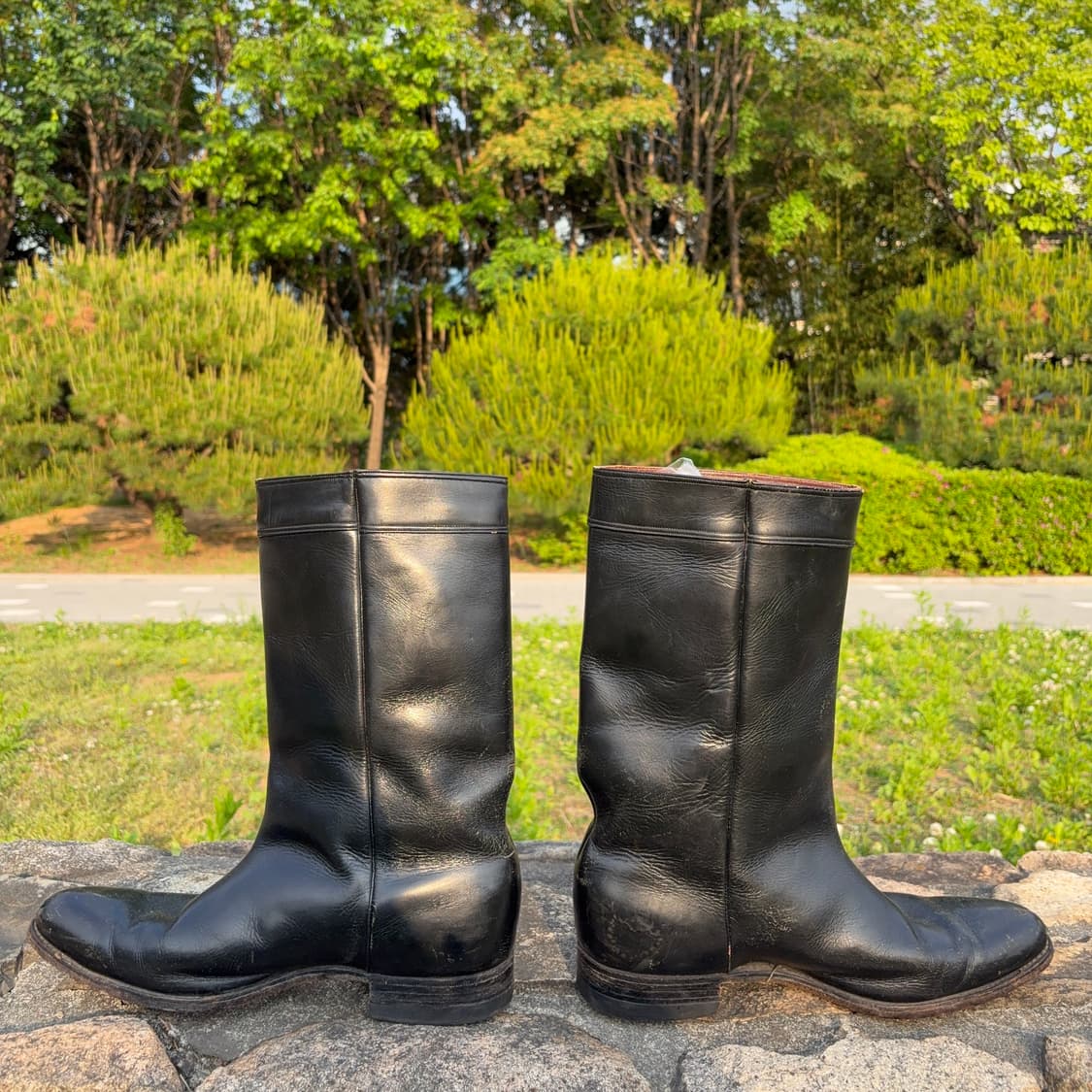 굿이어 Goodyear 블랙 플레인 웨스턴 부츠 상품이미지6