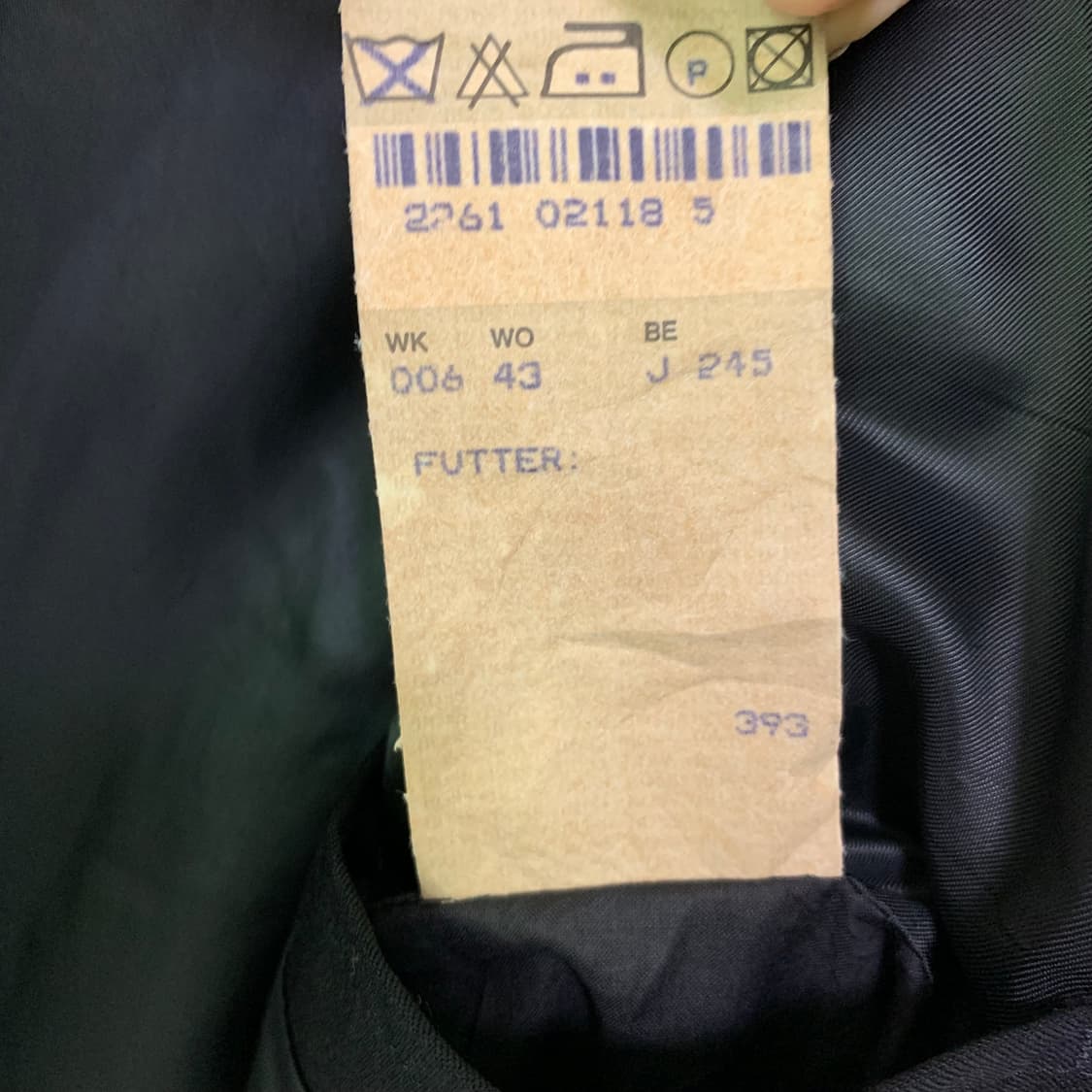 휴고보스 오버핏 더블 브레스티드 버튼 정장 자켓 블레이저 블랙 상품이미지7