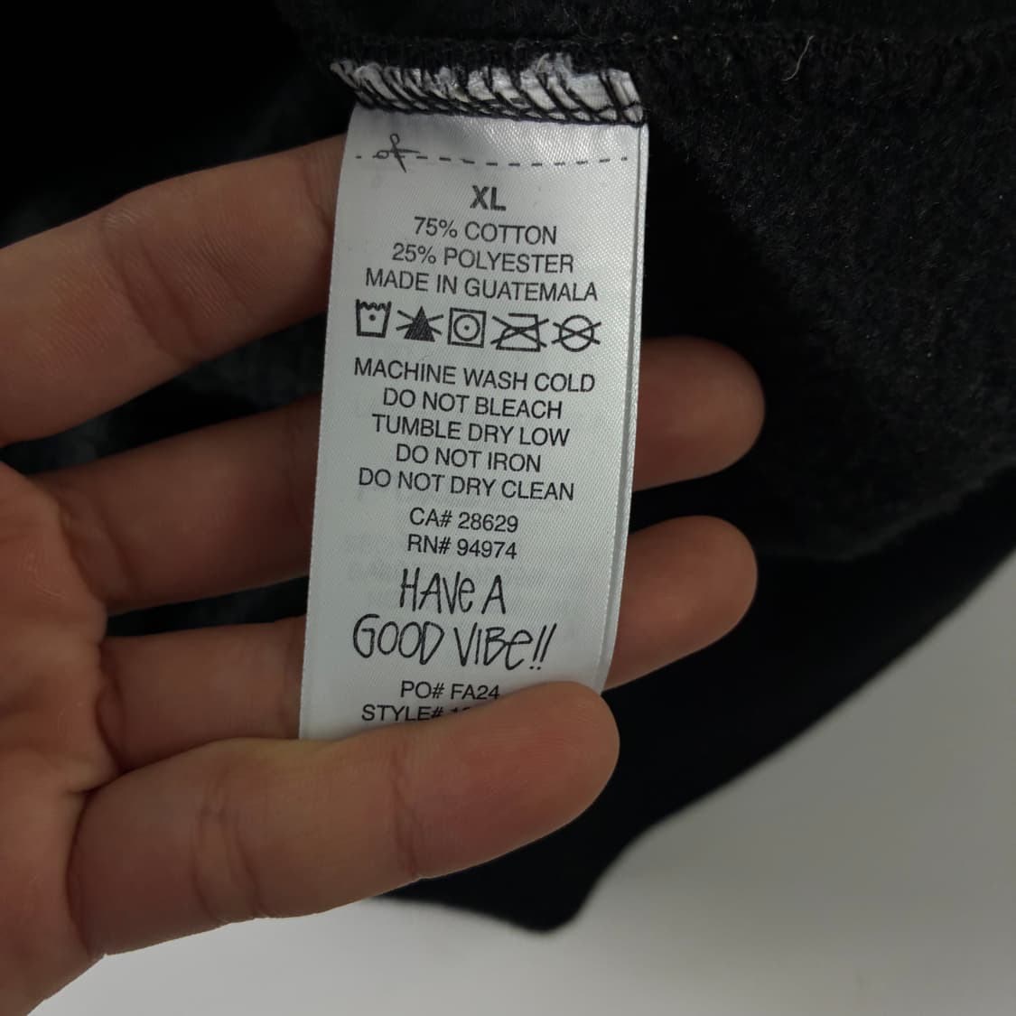 Stussy  스투시 베이직 스탁로고 블랙 맨투맨  상품이미지7