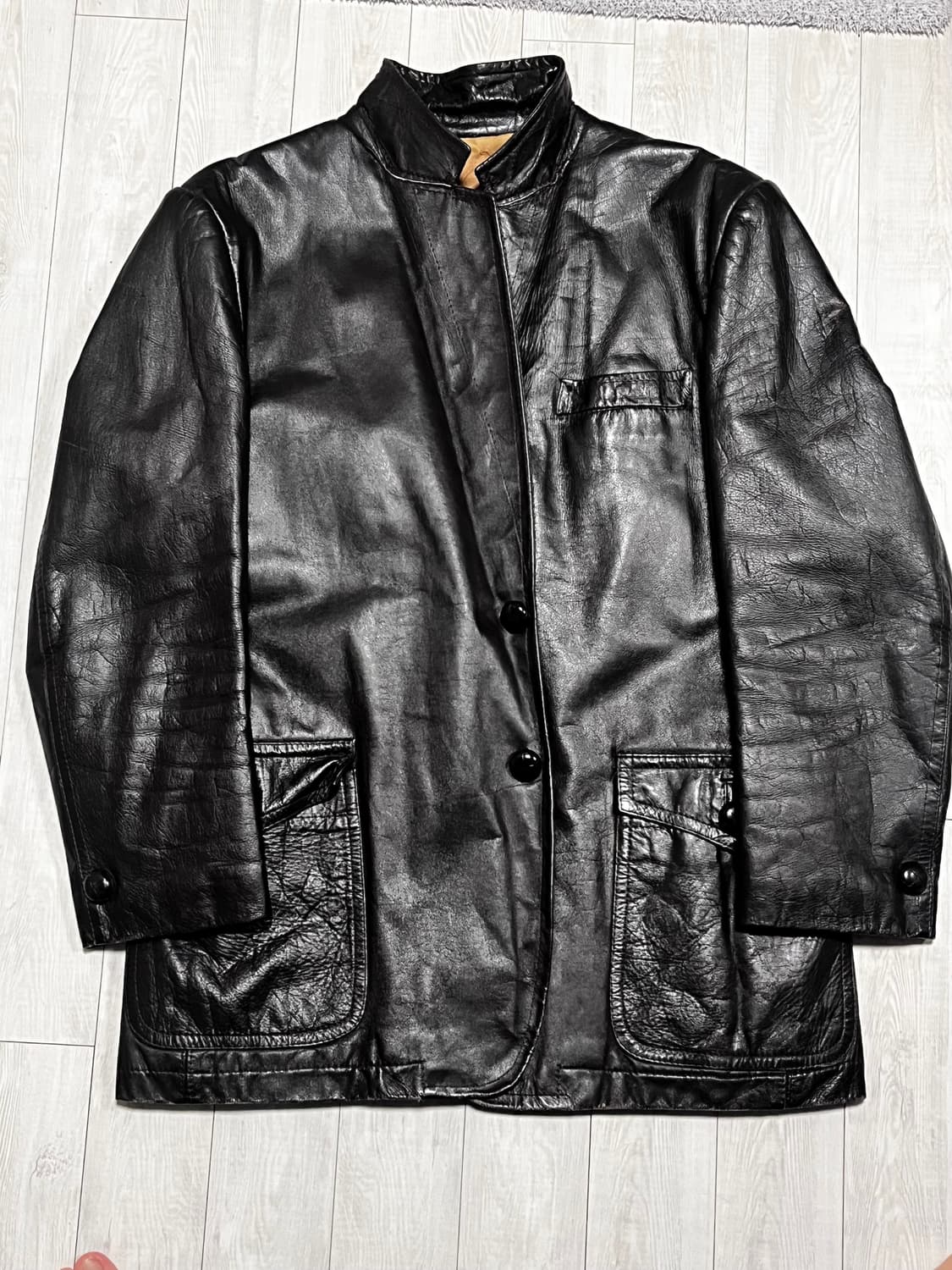 빈티지 레더자켓 상품이미지1