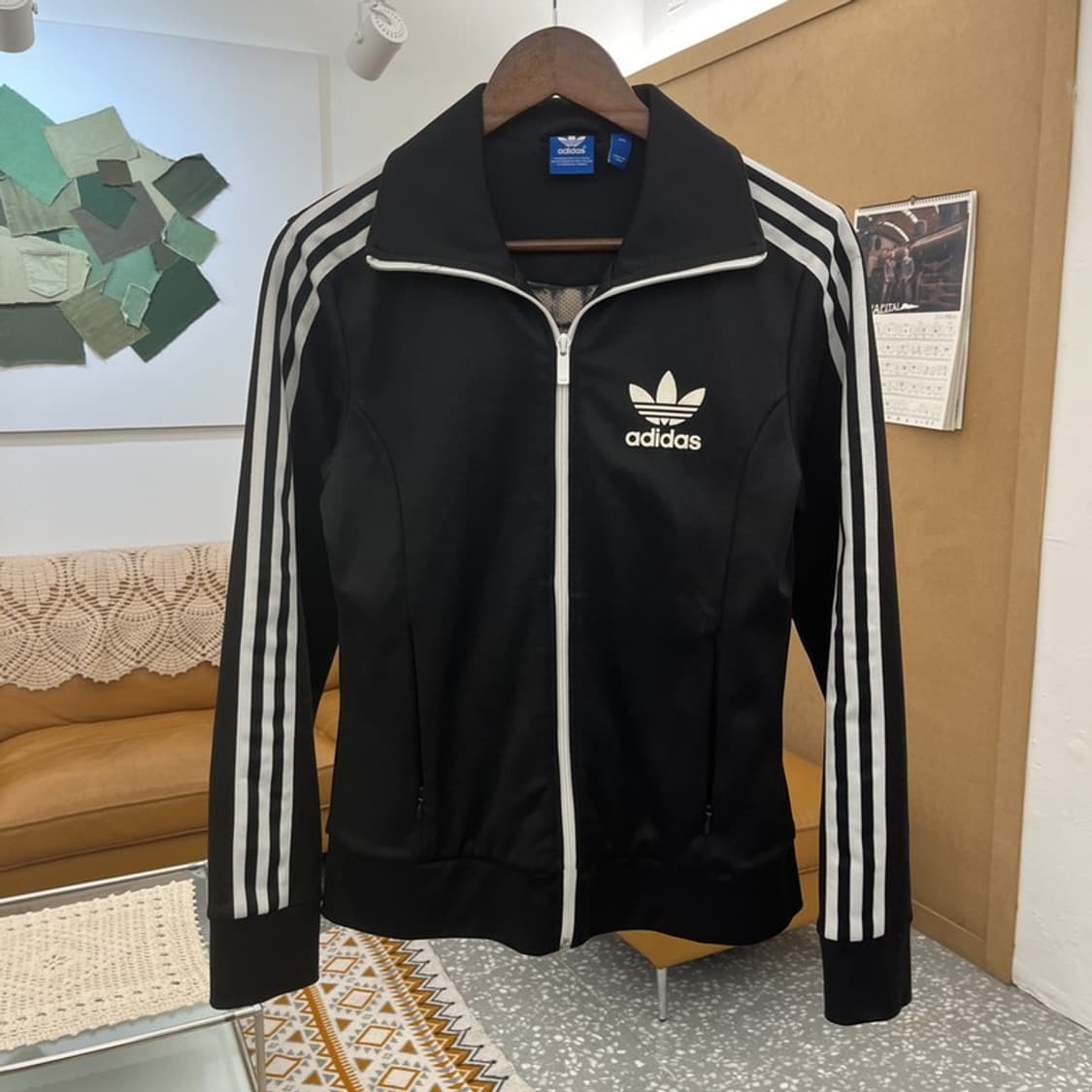 아디다스 올드스쿨 유로파 Y2K 딱붙핏 져지 집업 95 C10491 상품이미지3