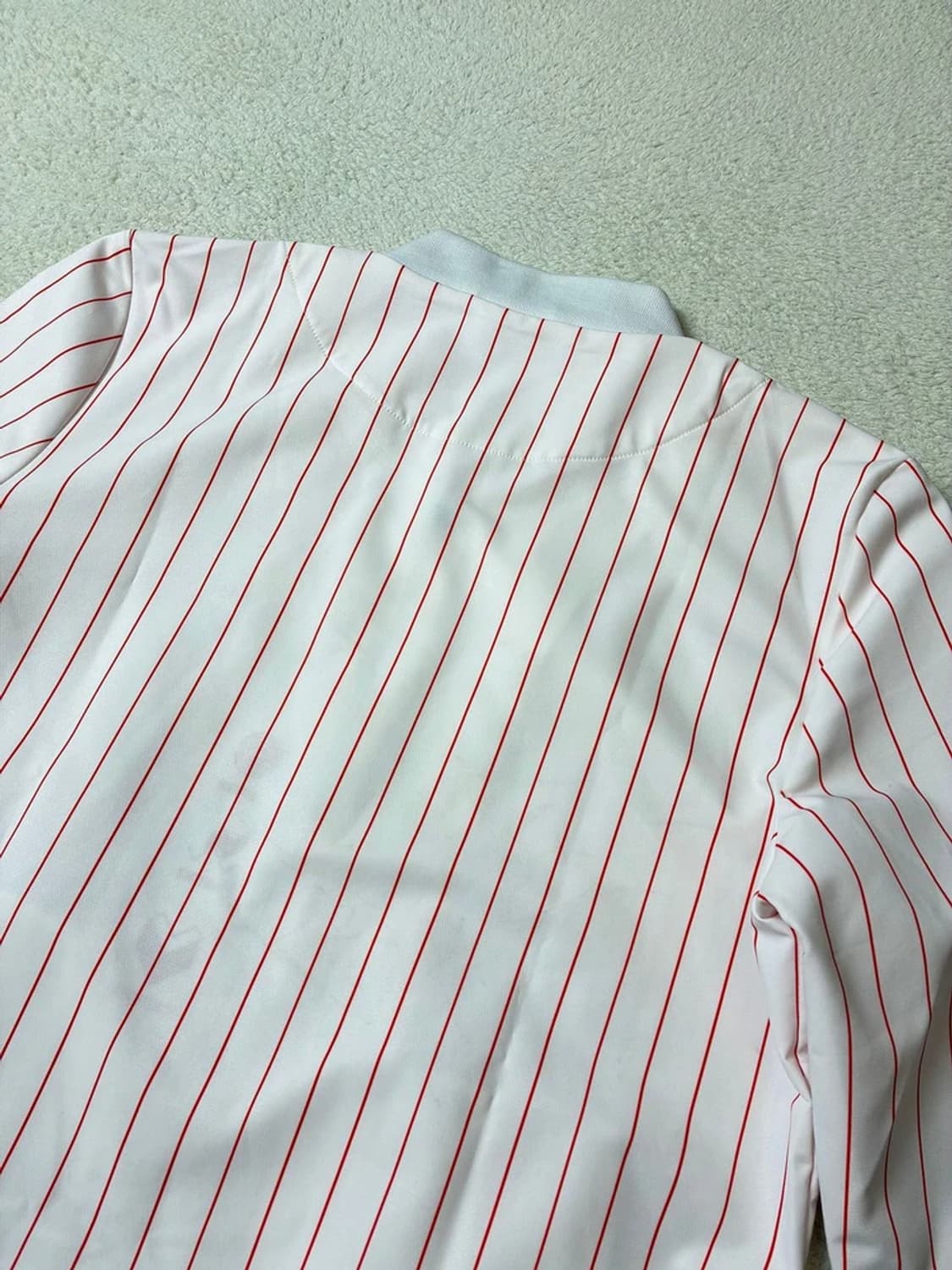 라코스테 노박 조코비치 세레모니 스트라이프 블루종 자켓 PN7440 상품이미지5